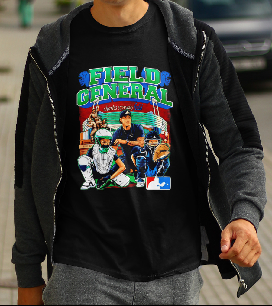 Field General Charles Schwab Field Baseball Player 0002 T-Shirt
