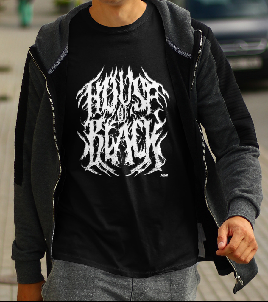 House Of Black AEW Metal T-Shirt
