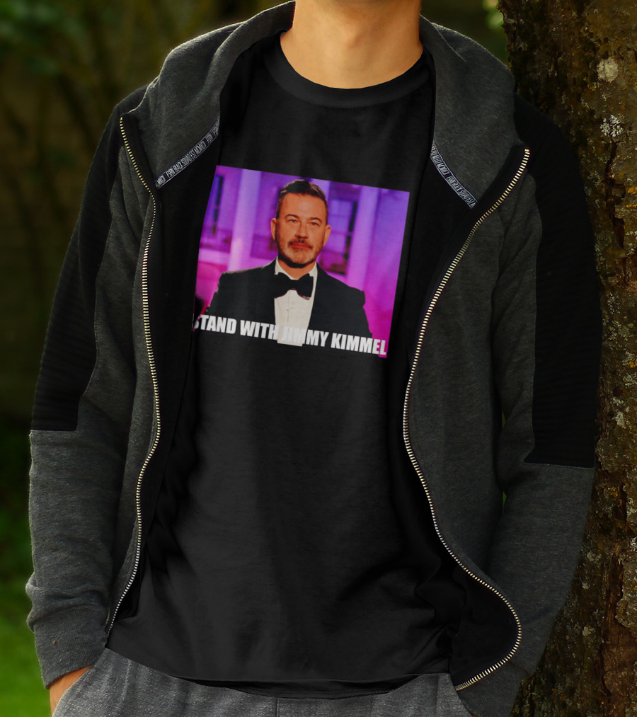 I Stand With Jimmy Kimmel Against Melania Trump T-Shirt