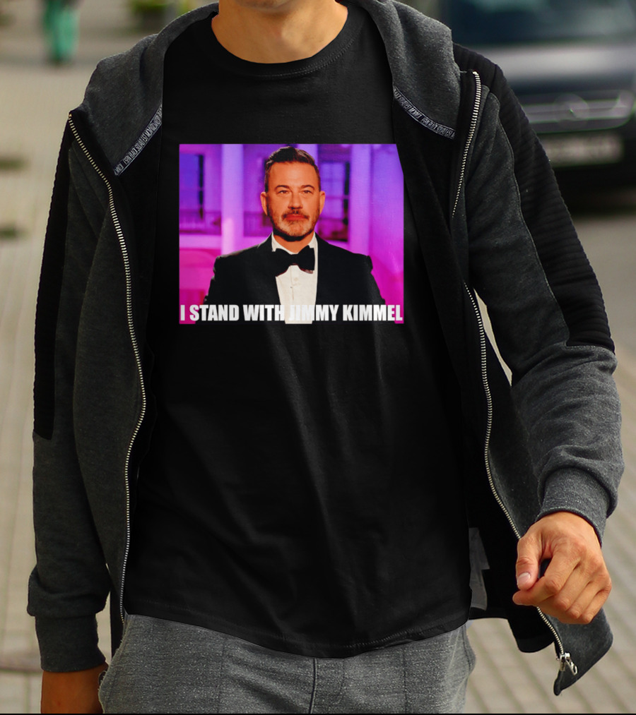 I Stand With Jimmy Kimmel Against Melania Trump T-Shirt