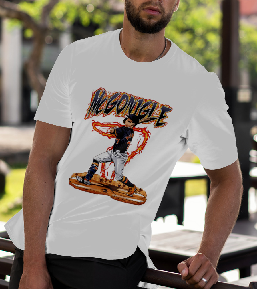 Kevin McGonigle Detroit Tigers 2026 Baseball Manga T-Shirt
