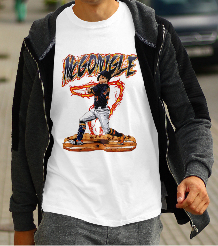 Kevin McGonigle Detroit Tigers 2026 Baseball Manga T-Shirt