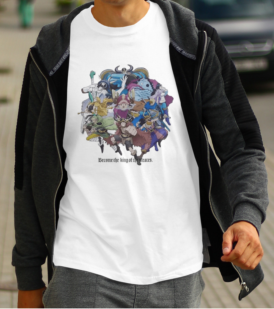 Uniqlo UT Becom The King Of The Pirates One Piece Collection T-Shirt