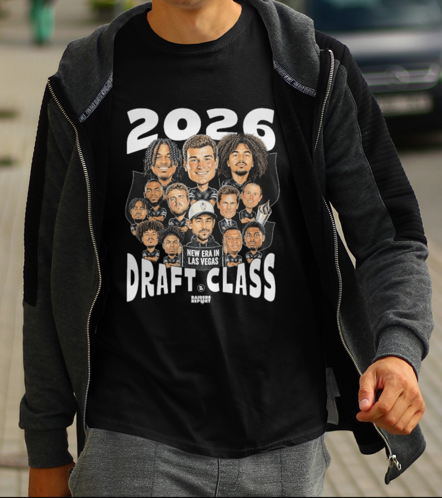 2026 New Era In Las Vegas Draft Class Team Players T-Shirt