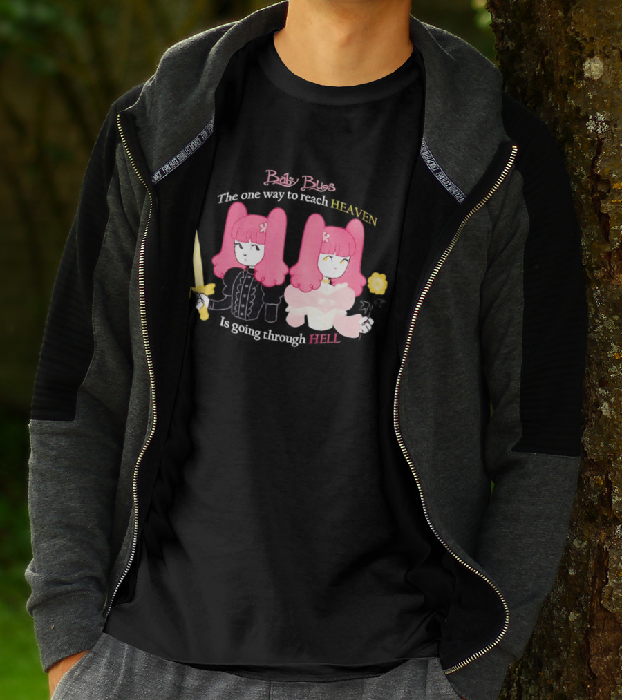 Baby Bugs Duality Journey To Heaven And Hell T-Shirt