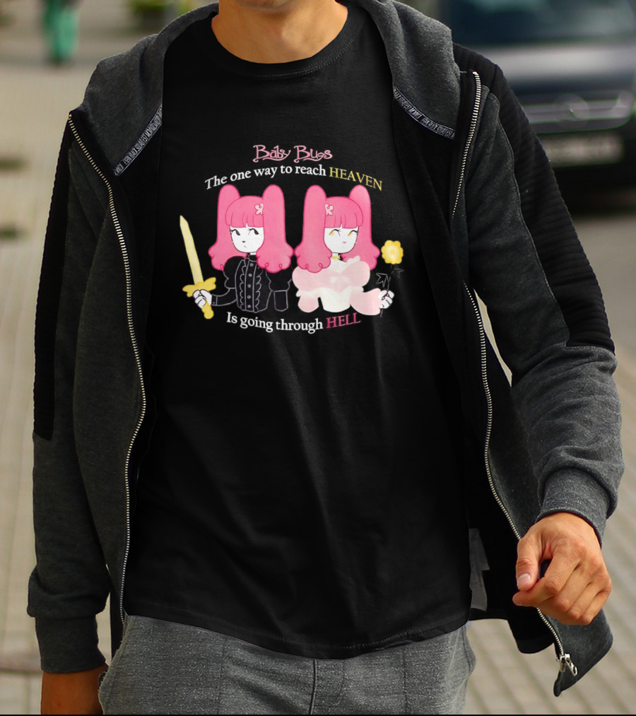 Baby Bugs Duality Journey To Heaven And Hell T-Shirt
