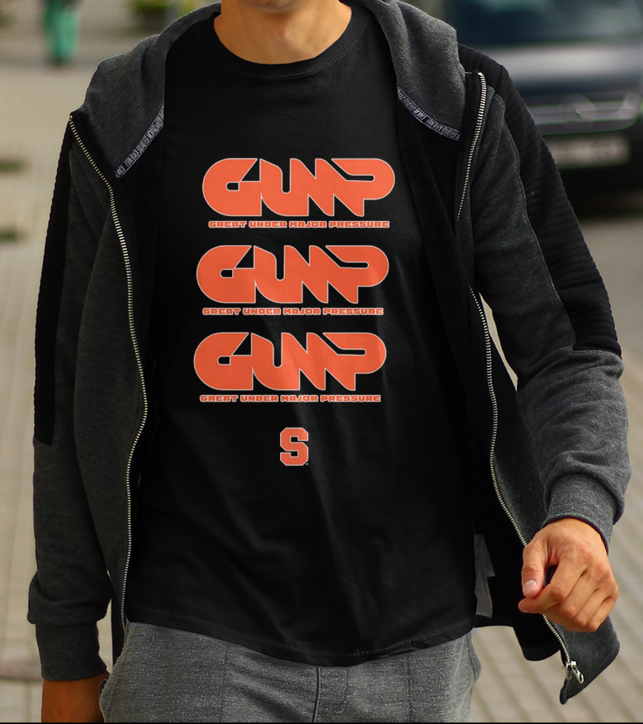 Gump Great Under Major Pressure Syracuse Orange S T-Shirt