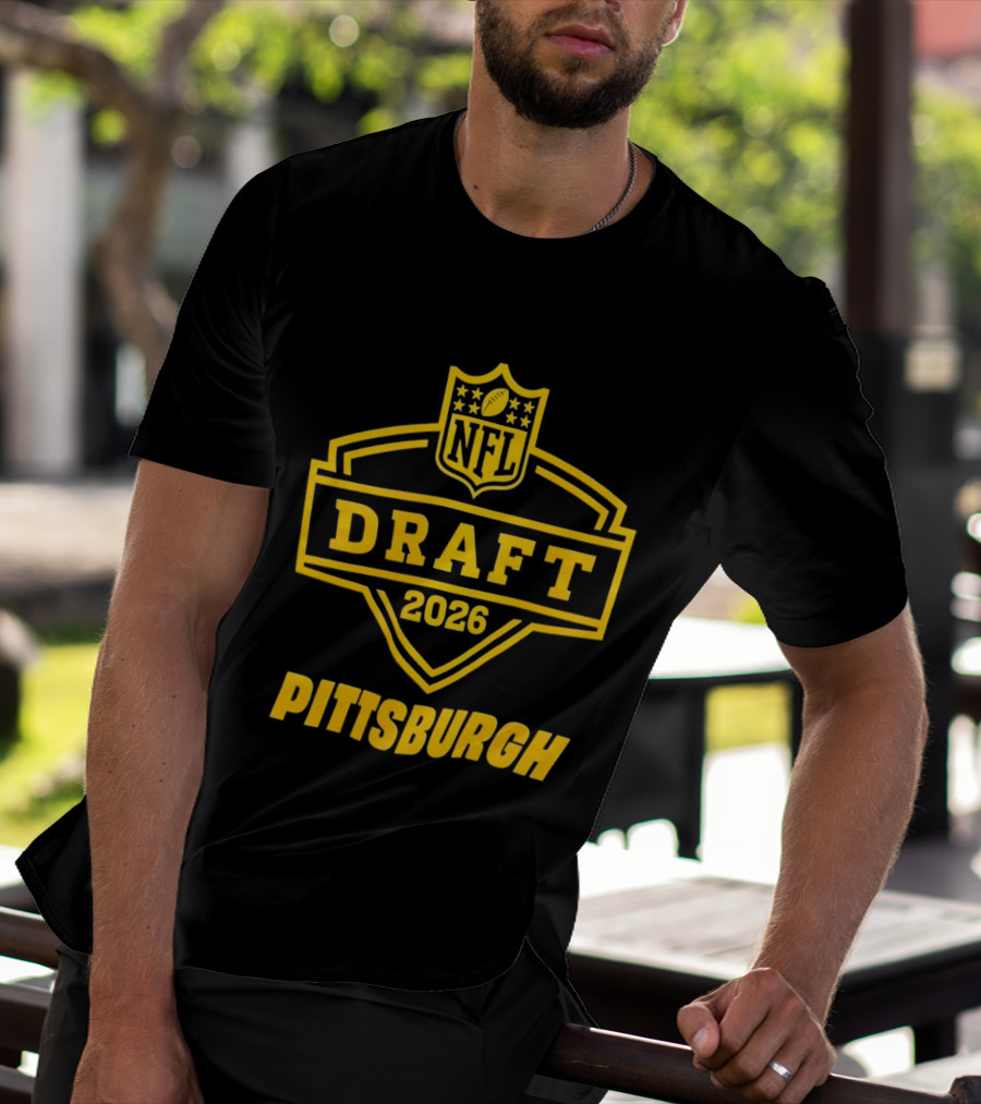 Pittsburgh NFL Draft 2026 Football Steelers T-Shirt