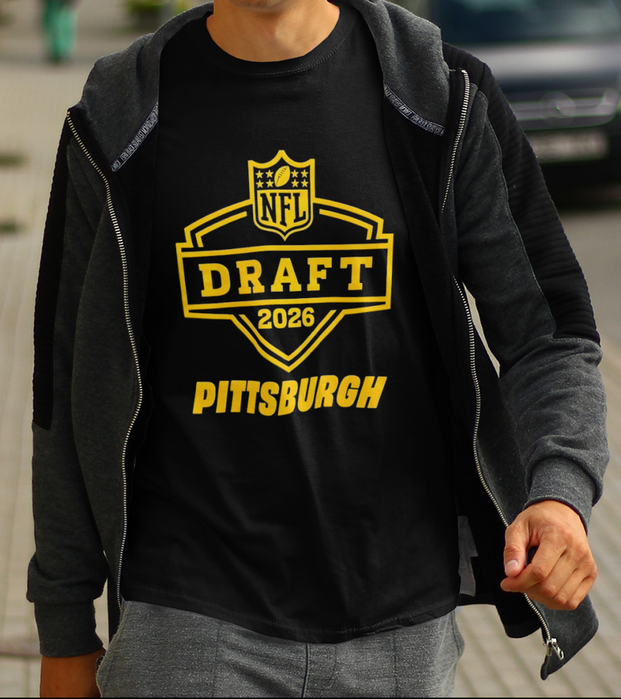 Pittsburgh NFL Draft 2026 Football Steelers T-Shirt