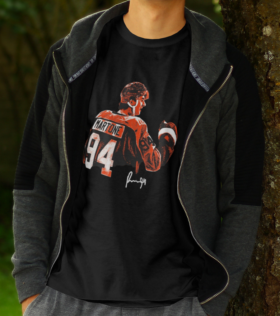 Porter Martone 94 Philadelphia Flyers Hockey NHL Player T-Shirt