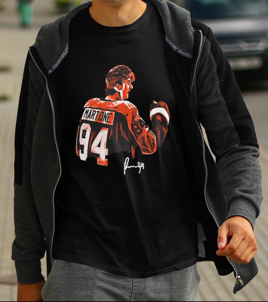 Porter Martone 94 Philadelphia Flyers Hockey NHL Player T-Shirt