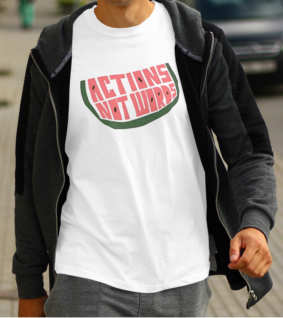 Actions Not Words Liam Cunningham T-Shirt