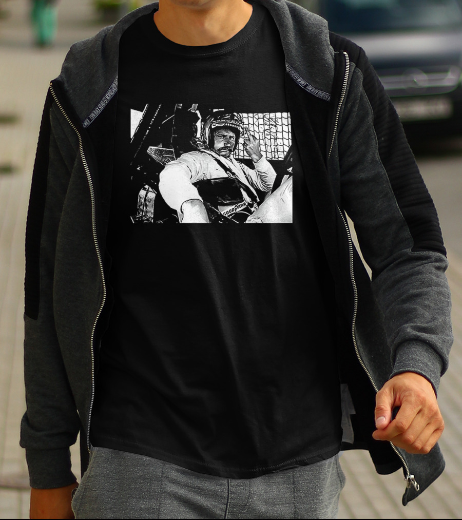 Lorain County Speedway Racing Driver Gesture T-Shirt