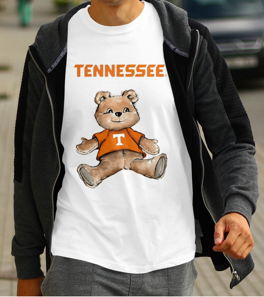 Tennessee Volunteers Teddy Bear Orange T T-Shirt