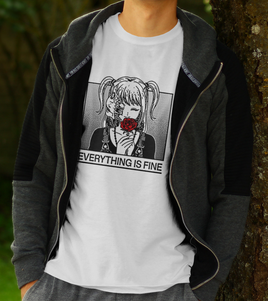 Tomie Kawakami Everything Is Fine Anime T-Shirt