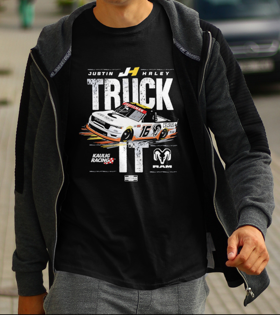 Justin Haley Truck It Kaulig Racing Ram Craftsman 16 T-Shirt