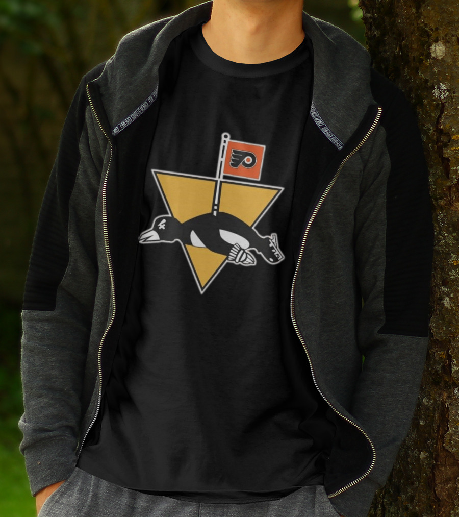Philadelphia Beat 2026 Flyers Vs Penguins Rivalry T-Shirt
