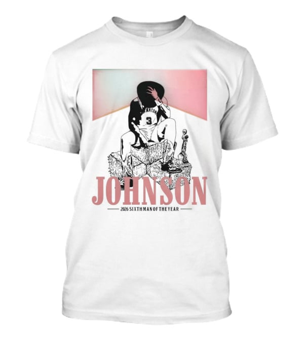 Johnson 26 Sixthman Of The Year 2026 T-Shirt