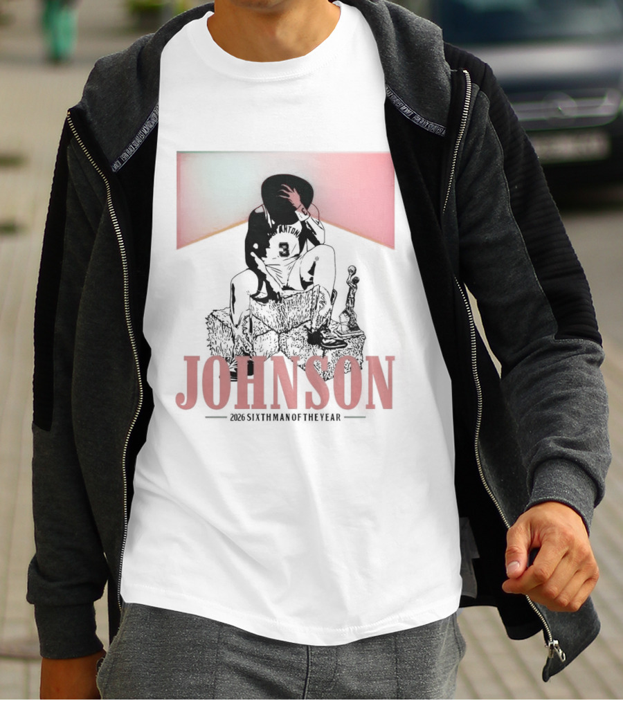 Johnson 26 Sixthman Of The Year 2026 T-Shirt
