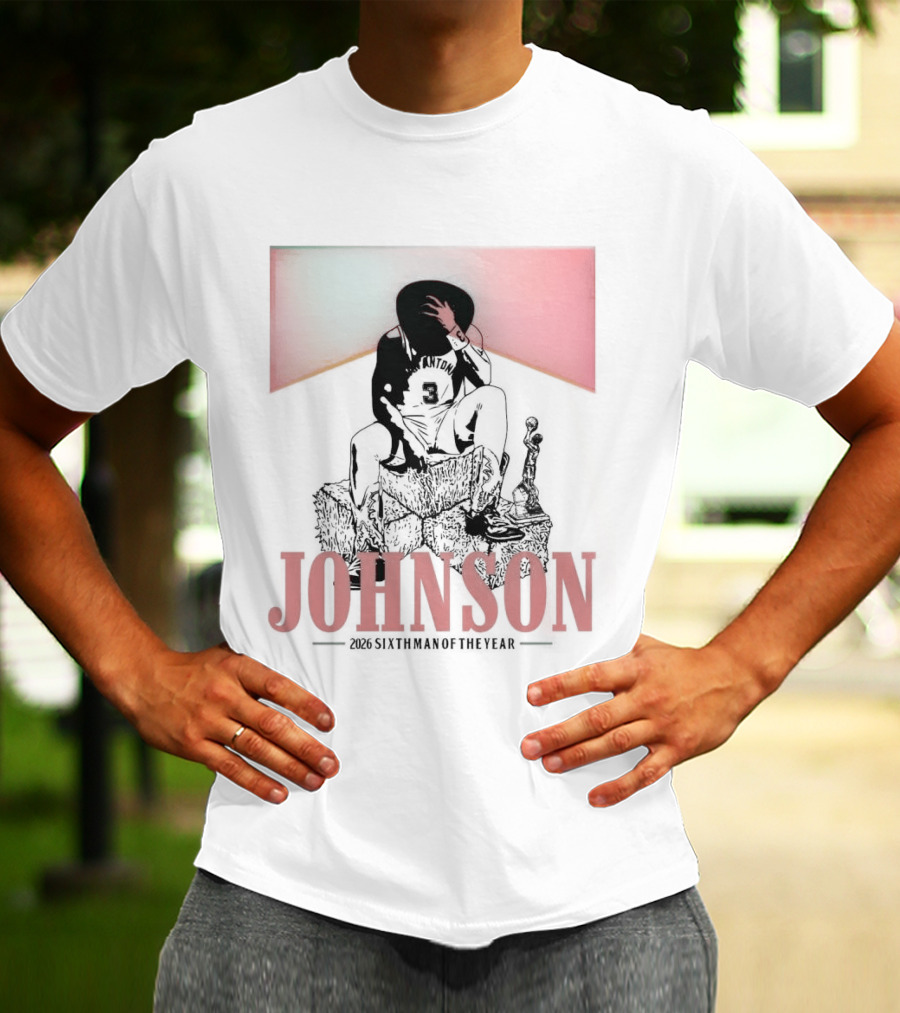 Johnson 26 Sixthman Of The Year 2026 T-Shirt