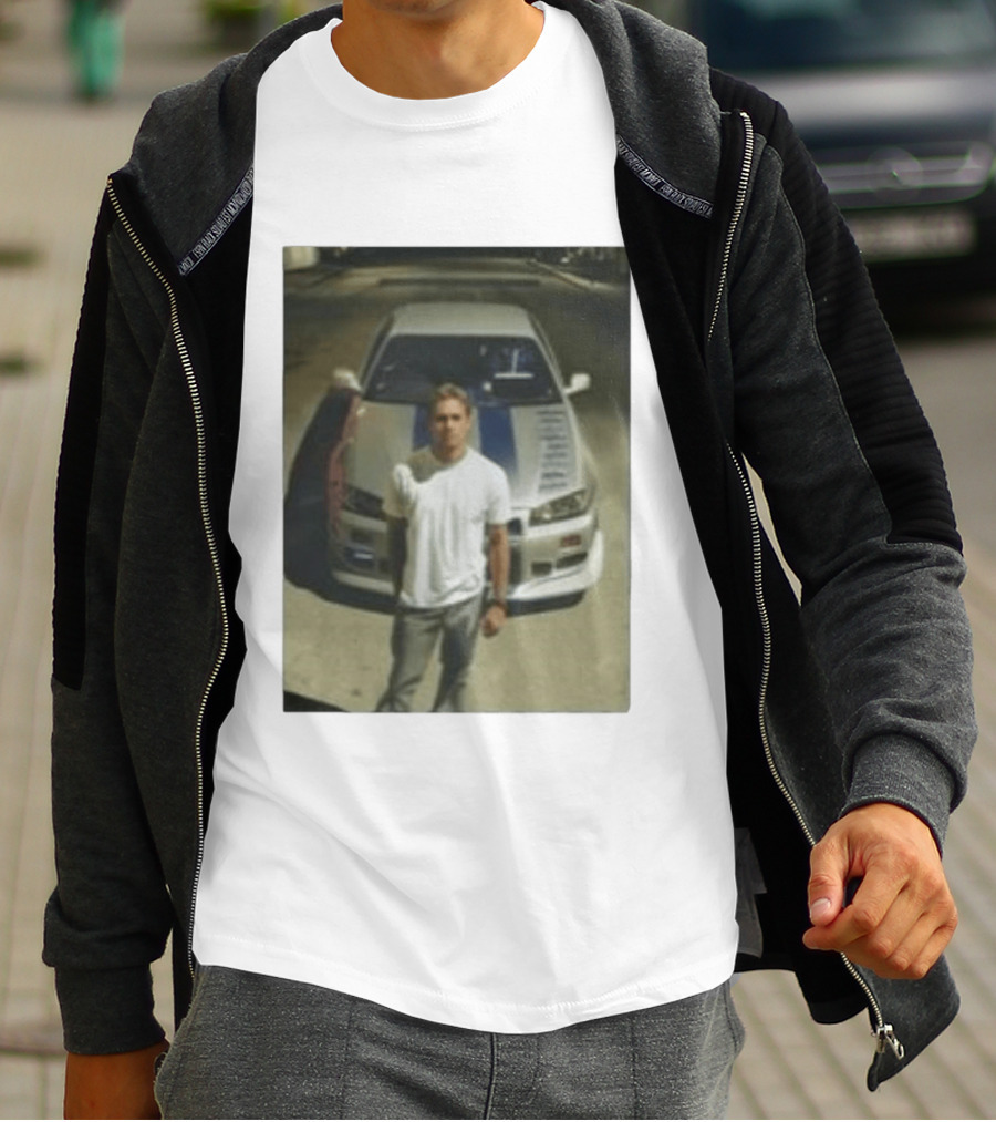 50th Birthday Archive 01 The Paul Walker Foundation Nissan Skyline R34 T-Shirt