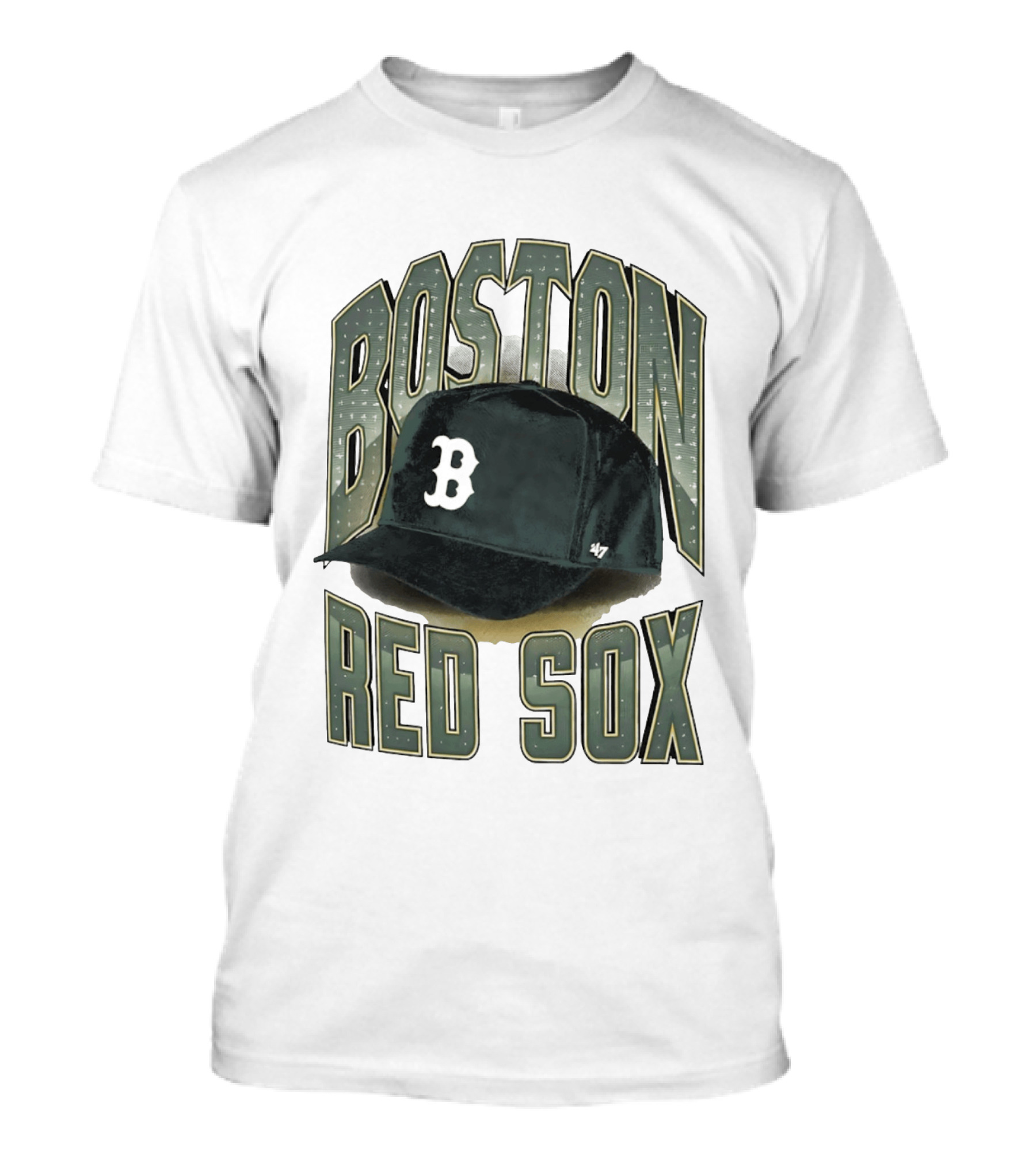 Boston Red Sox B Hat 47 Brand City Connect Dune Tubular T-Shirt
