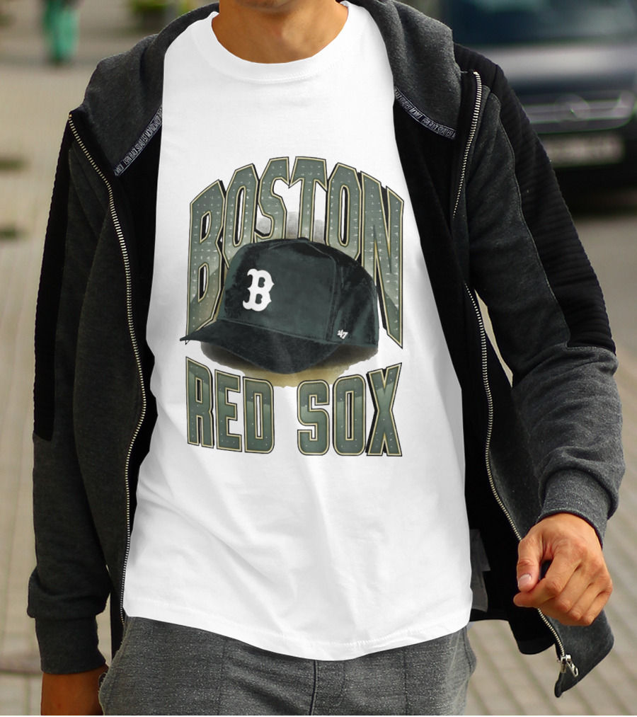 Boston Red Sox B Hat 47 Brand City Connect Dune Tubular T-Shirt