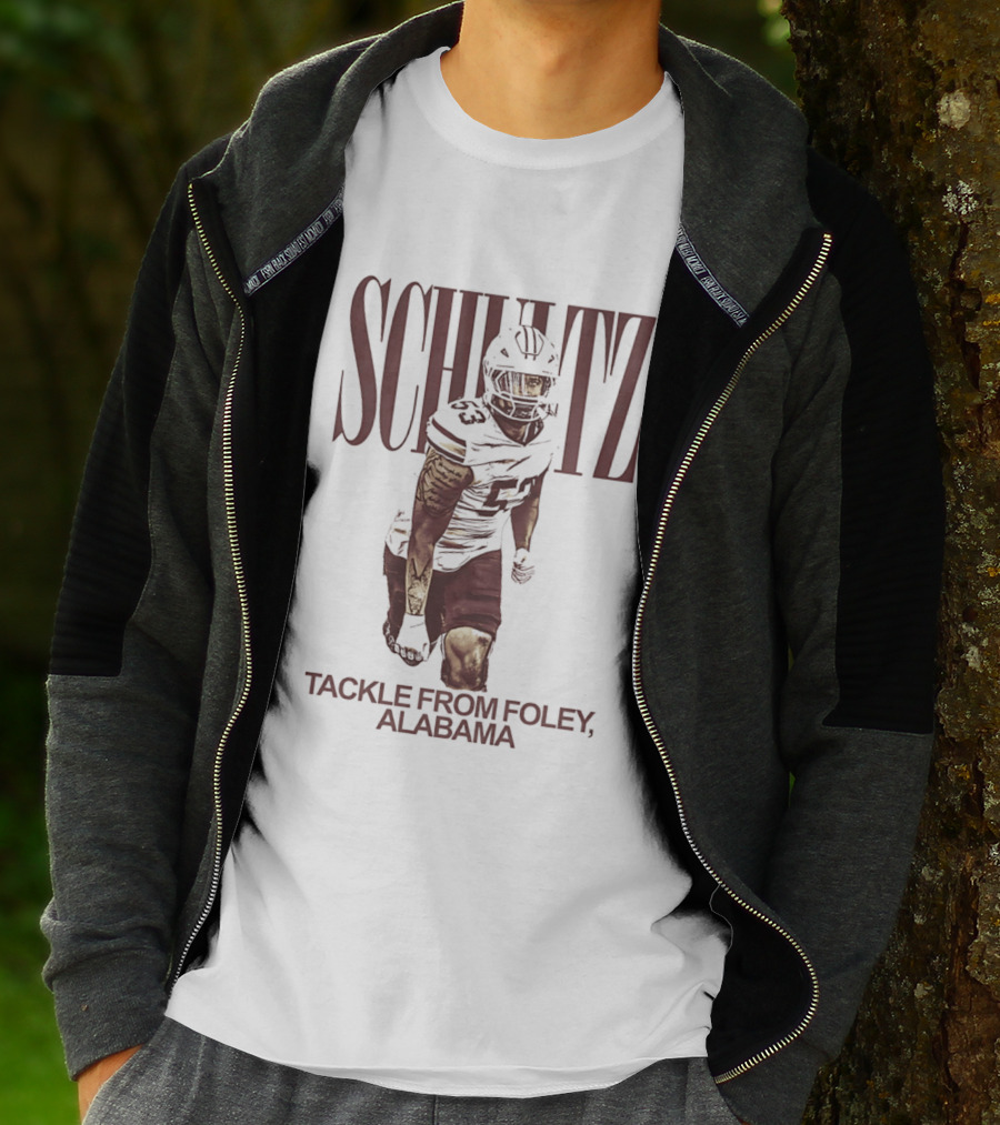 SCHULTZ Tackle From Foley Alabama T-Shirt