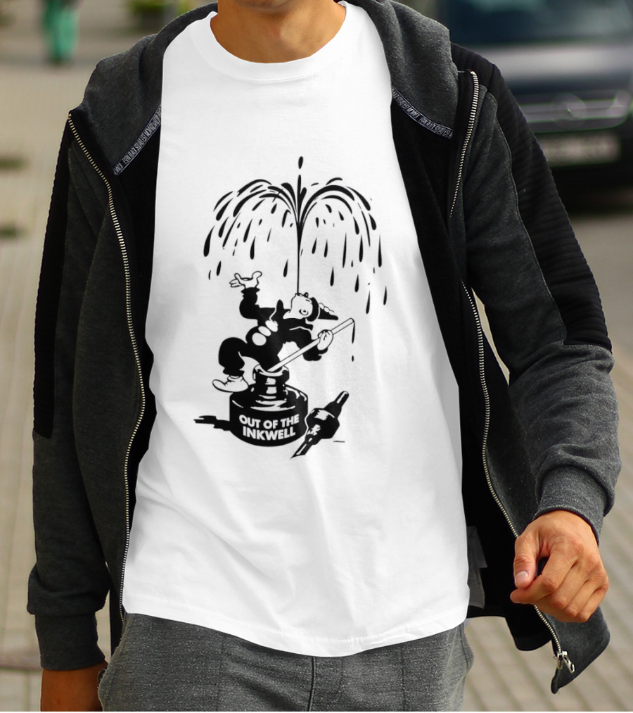 Koko The Clown Out Of The Inkwell Vintage Cartoon T-Shirt