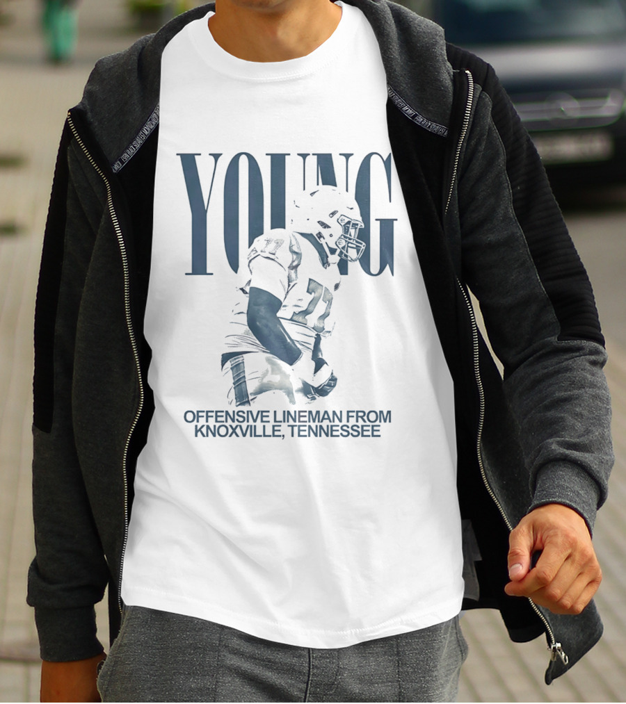 YOUNG Offensive Lineman From Knoxville Tennessee T-Shirt