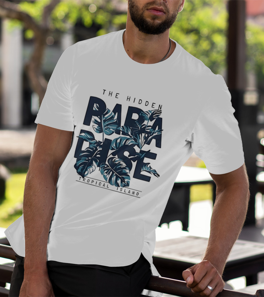 The Hidden Paradise Tropical Island Experience With Lush Foliage T-Shirt