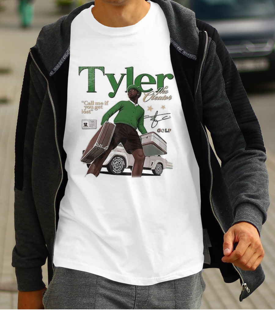 Tyler The Creator Call Me If You Get Lost Vintage Aesthetic Golf Wang T-Shirt
