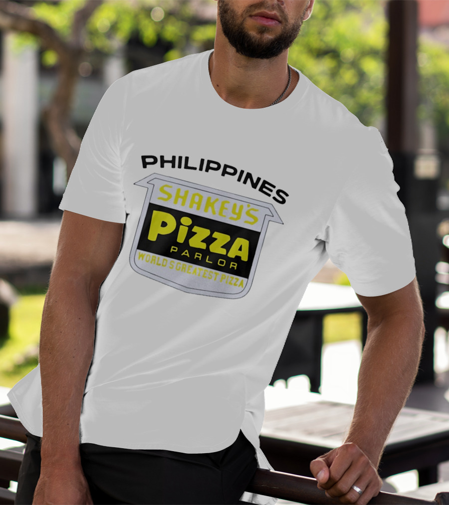 Philippines Shakey's Pizza Parlor World's Greatest Pizza T-Shirt