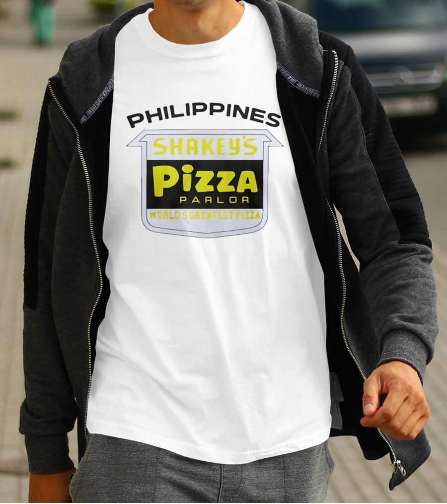 Philippines Shakey's Pizza Parlor World's Greatest Pizza T-Shirt