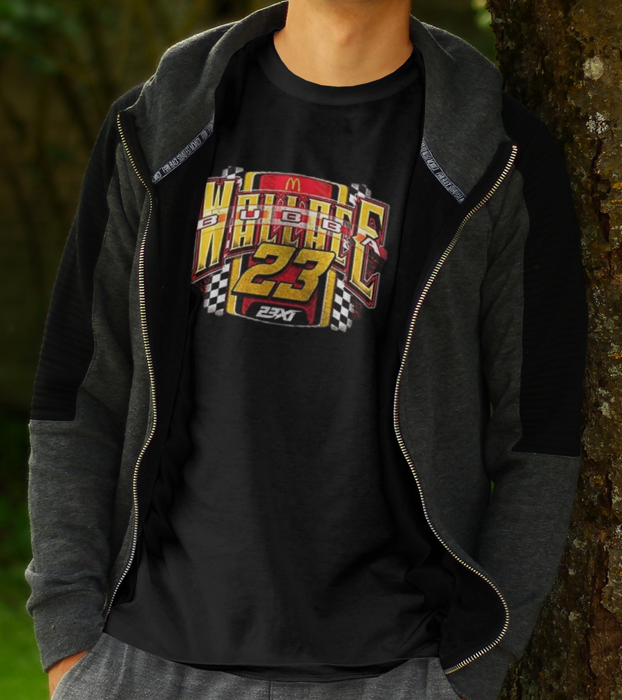 23XI Bubba Wallace McDonald's Racing 23 T-Shirt