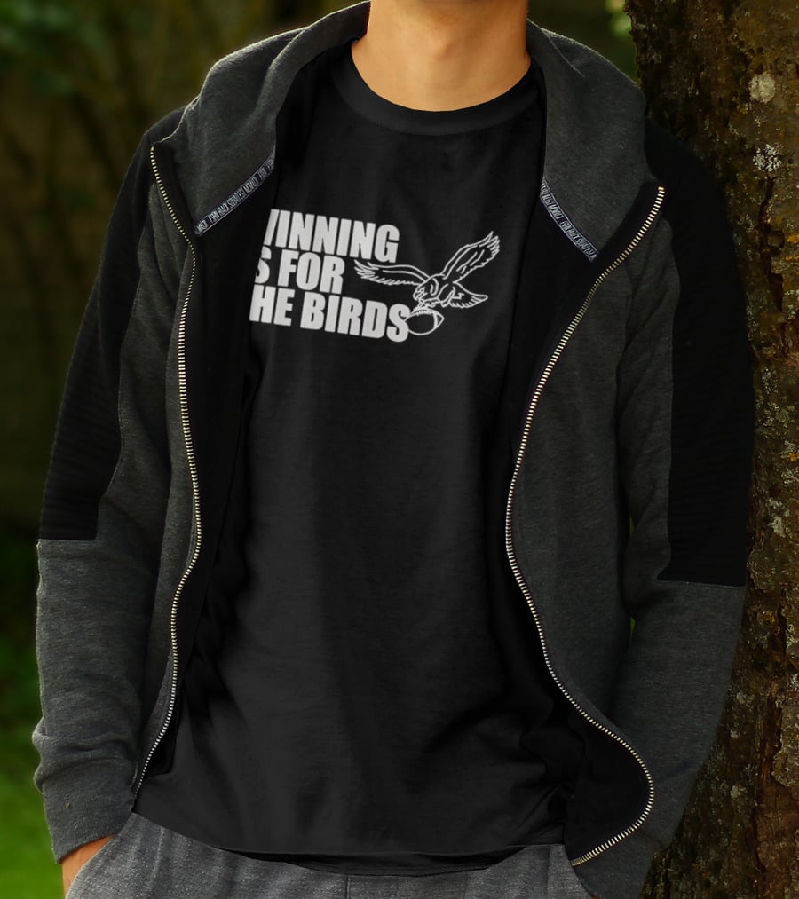 Bradley Cooper Eagles Winning Is For The Birds NFL Team T-Shirt