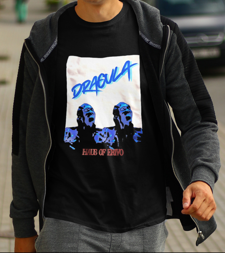Cynthia Erivo Dracula Haus Of Erivo Blue Artistic T-Shirt