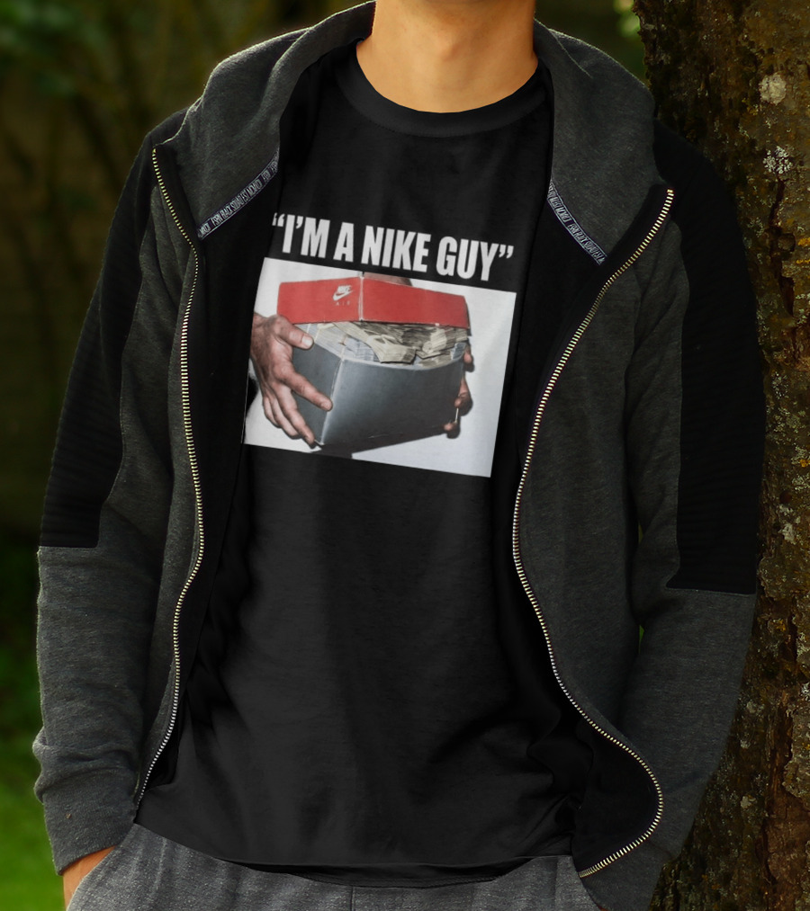 LeBron James Nike Air Cash Sneaker Box T-Shirt