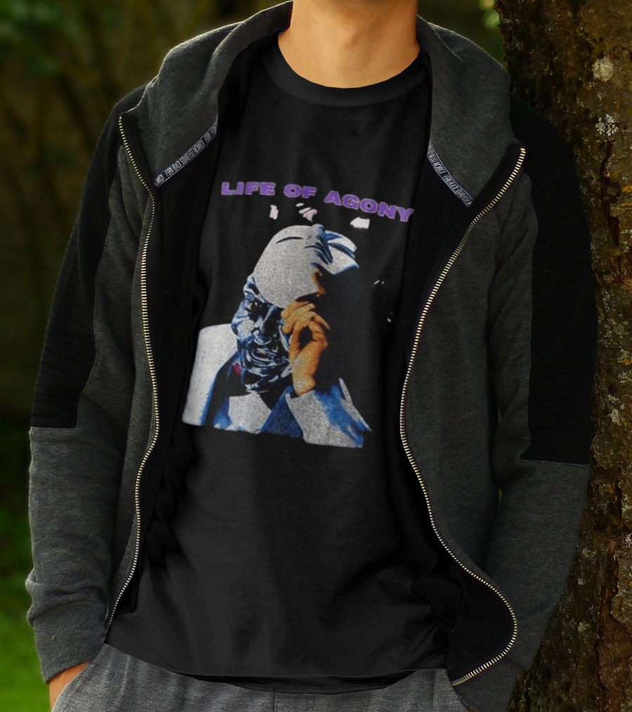 Life Of Agony Ugly Masked Face T-Shirt