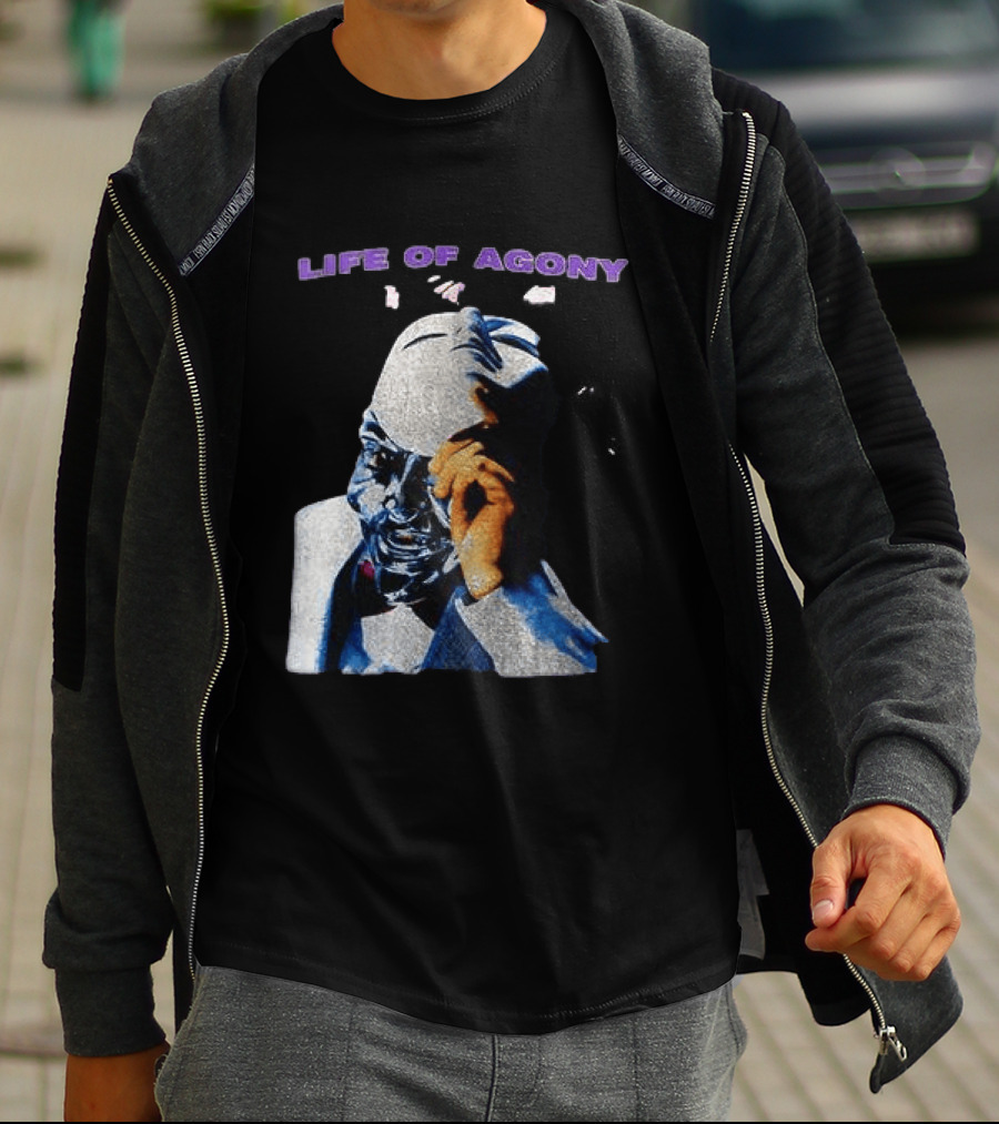 Life Of Agony Ugly Masked Face T-Shirt