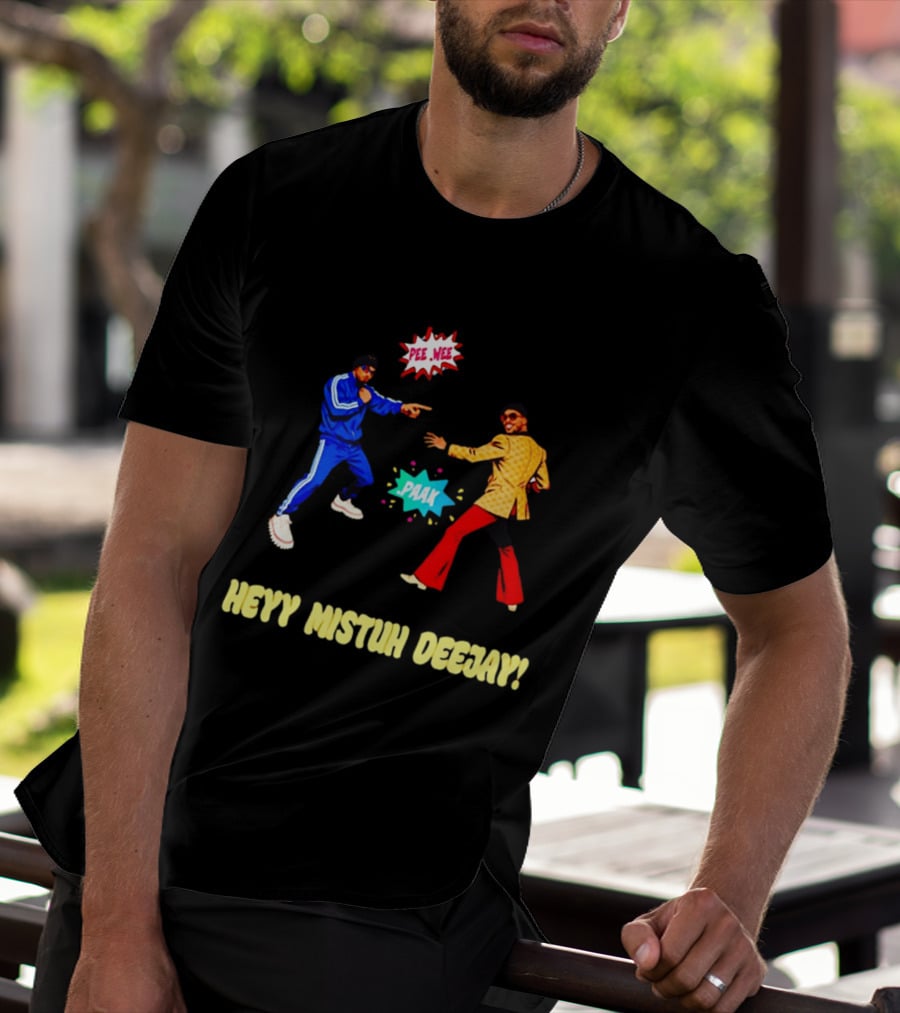 DJ Pee Wee Vs .Paak Heyy Mistuh Deejay The Romantic Tour Live 2026 T-Shirt