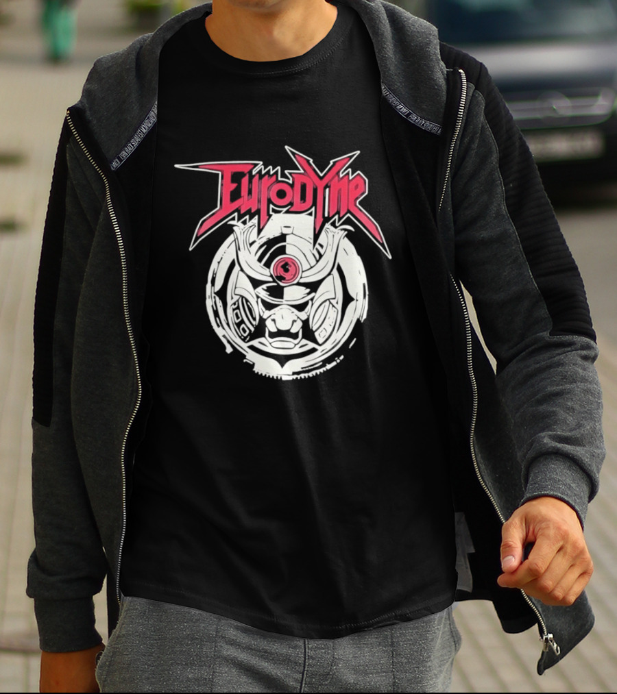 Eurodyne Samurai Cyberpunk Oni RCP77 T-Shirt