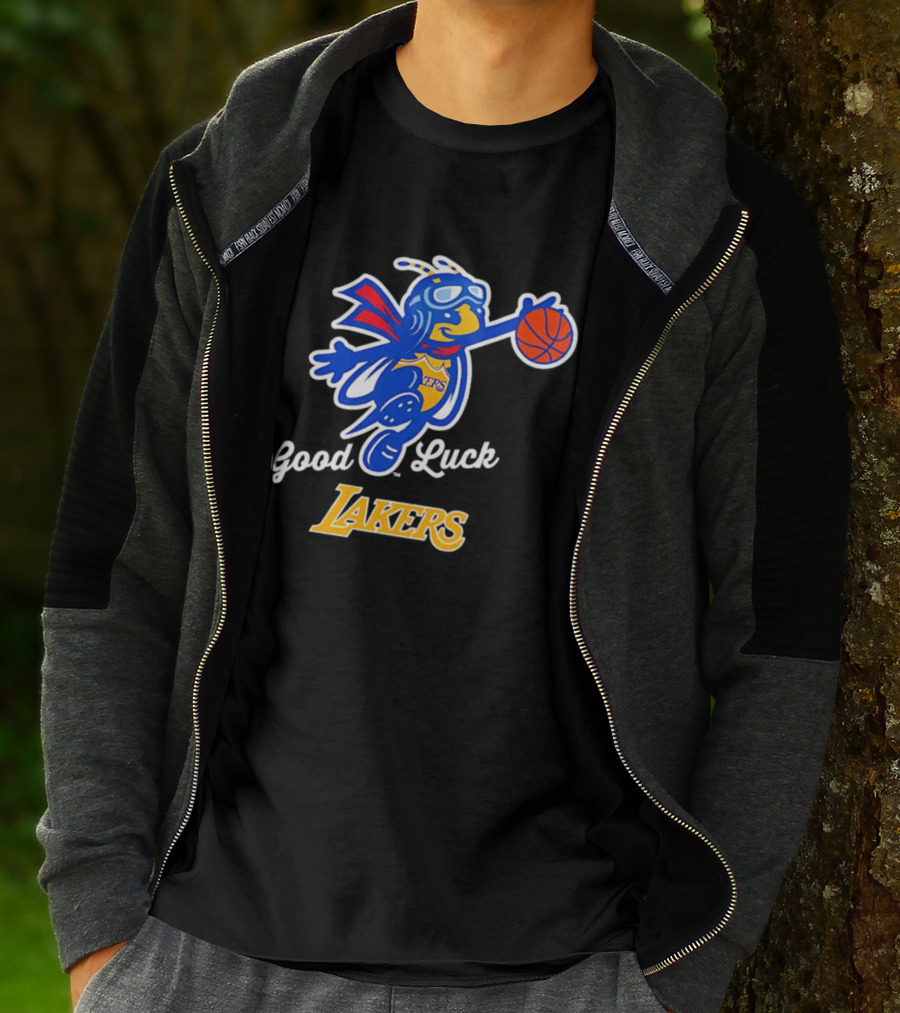 Good Luck Lakers Bee Basketball Team Spirit T-Shirt
