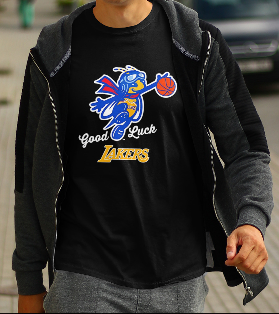 Good Luck Lakers Bee Basketball Team Spirit T-Shirt