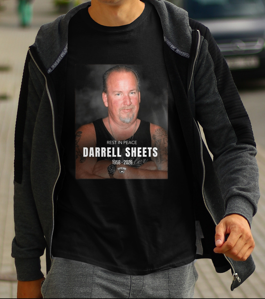 Rest In Peace Darrell Sheets 1958 2026 Storage Wars T-Shirt