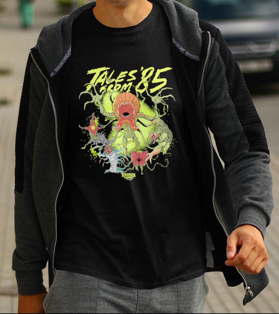 Tales From '85 Creature Monster Scene T-Shirt