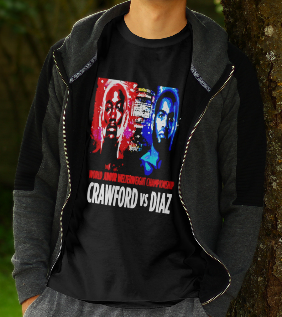 Crawford Vs Diaz World Junior Welterweight Championship Boxing T-Shirt