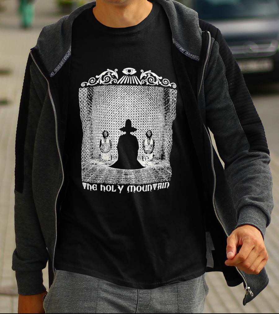 The Holy Mountain Mystical Silhouette With Eye T-Shirt
