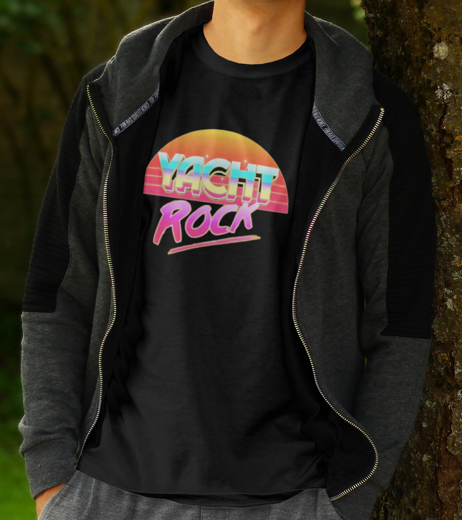 Yacht Rock Sunset Retro Vibes T-Shirt