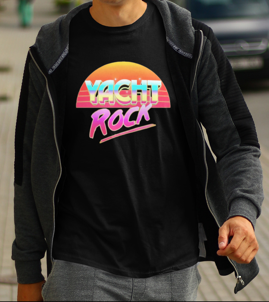 Yacht Rock Sunset Retro Vibes T-Shirt